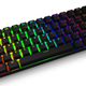 The Anne Pro, a popular (and quite cheap) 60 percent board. It’ll probably break, but it’ll teach you a thing or two along the way.